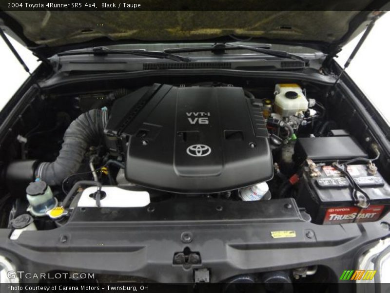 Black / Taupe 2004 Toyota 4Runner SR5 4x4