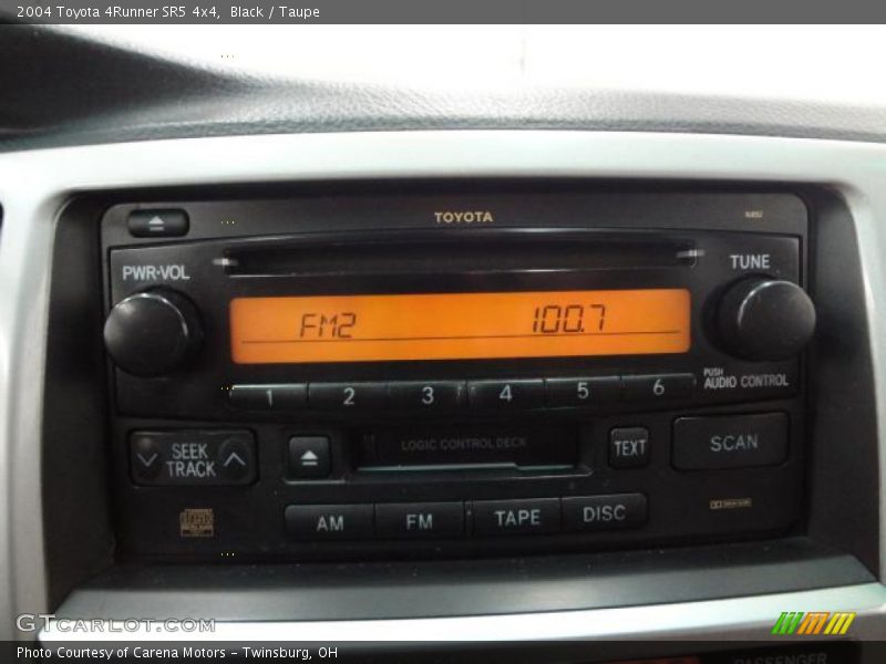 Black / Taupe 2004 Toyota 4Runner SR5 4x4