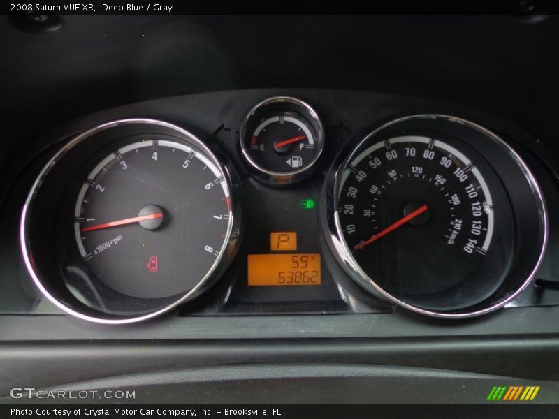 Deep Blue / Gray 2008 Saturn VUE XR