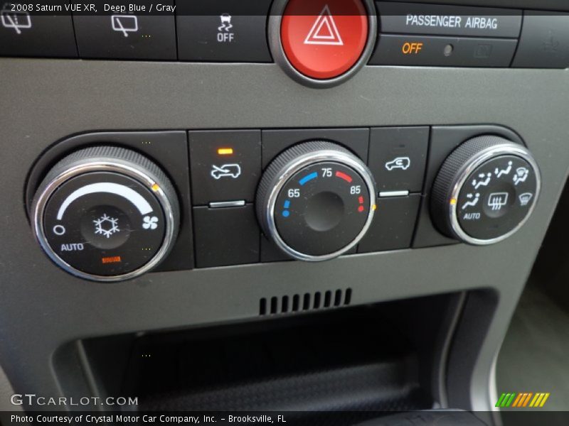Controls of 2008 VUE XR