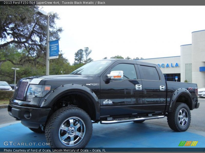 Tuxedo Black Metallic / Black 2013 Ford F150 FX4 SuperCrew 4x4