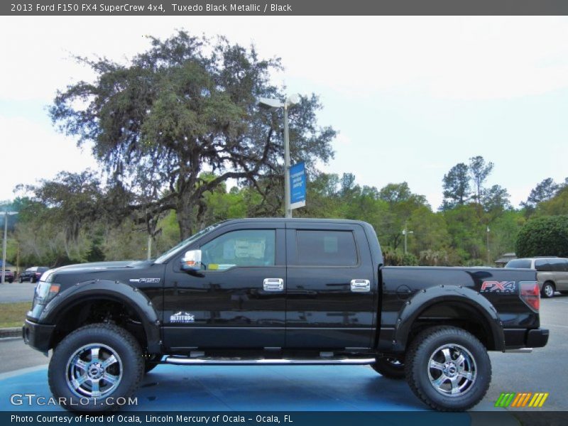 Tuxedo Black Metallic / Black 2013 Ford F150 FX4 SuperCrew 4x4