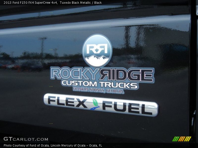 Tuxedo Black Metallic / Black 2013 Ford F150 FX4 SuperCrew 4x4
