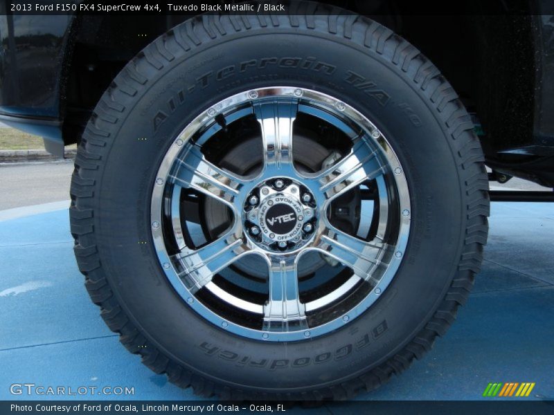 Tuxedo Black Metallic / Black 2013 Ford F150 FX4 SuperCrew 4x4