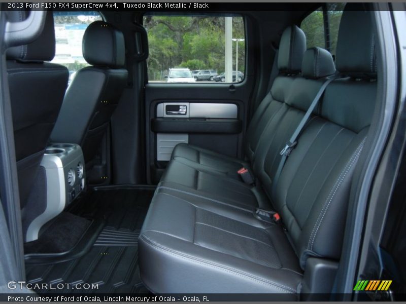 Rear Seat of 2013 F150 FX4 SuperCrew 4x4