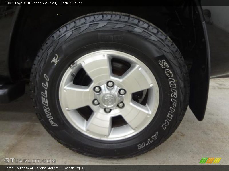Black / Taupe 2004 Toyota 4Runner SR5 4x4