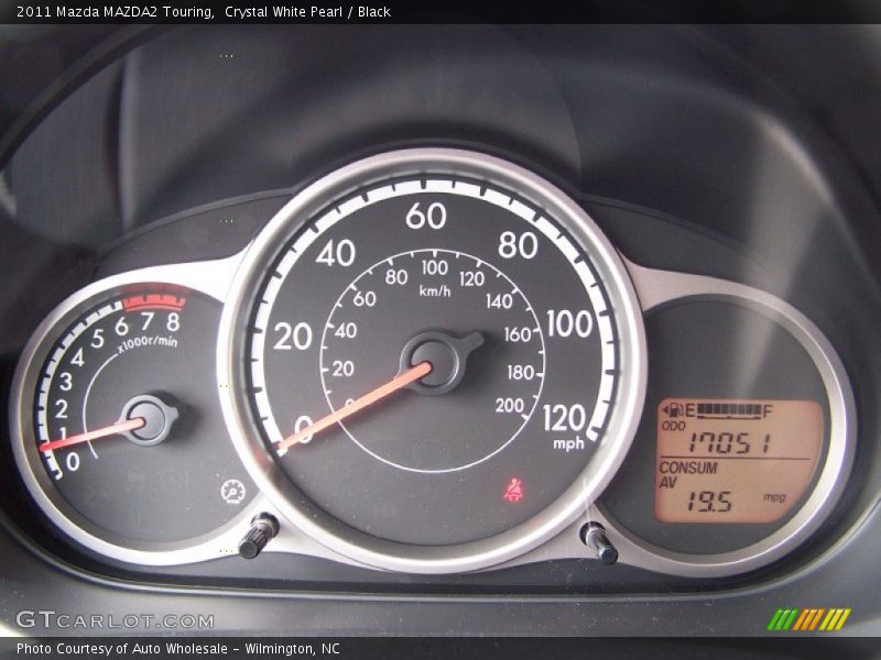  2011 MAZDA2 Touring Touring Gauges