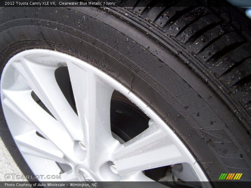 Clearwater Blue Metallic / Ivory 2012 Toyota Camry XLE V6