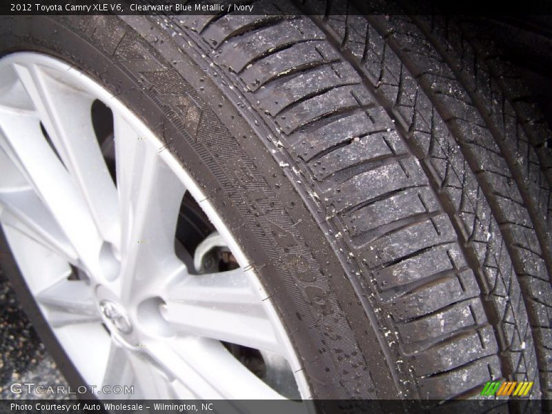 Clearwater Blue Metallic / Ivory 2012 Toyota Camry XLE V6
