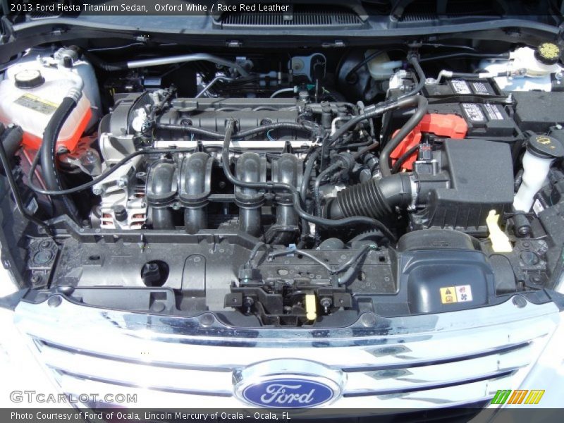  2013 Fiesta Titanium Sedan Engine - 1.6 Liter DOHC 16-Valve Ti-VCT Duratec 4 Cylinder