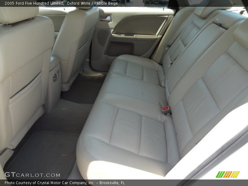 Oxford White / Pebble Beige 2005 Ford Five Hundred Limited