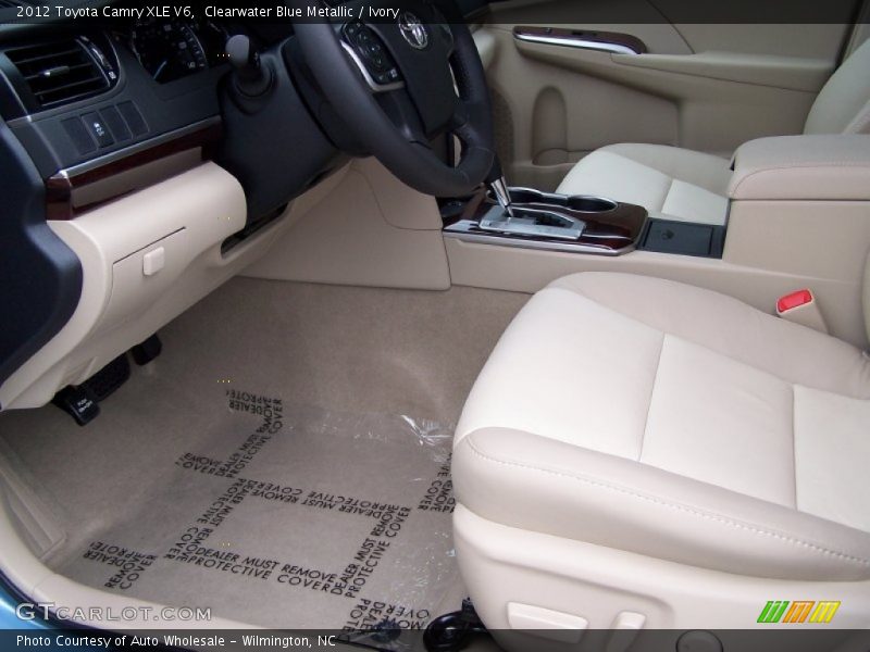 Clearwater Blue Metallic / Ivory 2012 Toyota Camry XLE V6