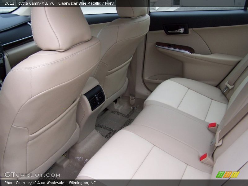Clearwater Blue Metallic / Ivory 2012 Toyota Camry XLE V6