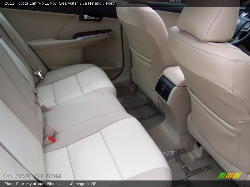 Clearwater Blue Metallic / Ivory 2012 Toyota Camry XLE V6