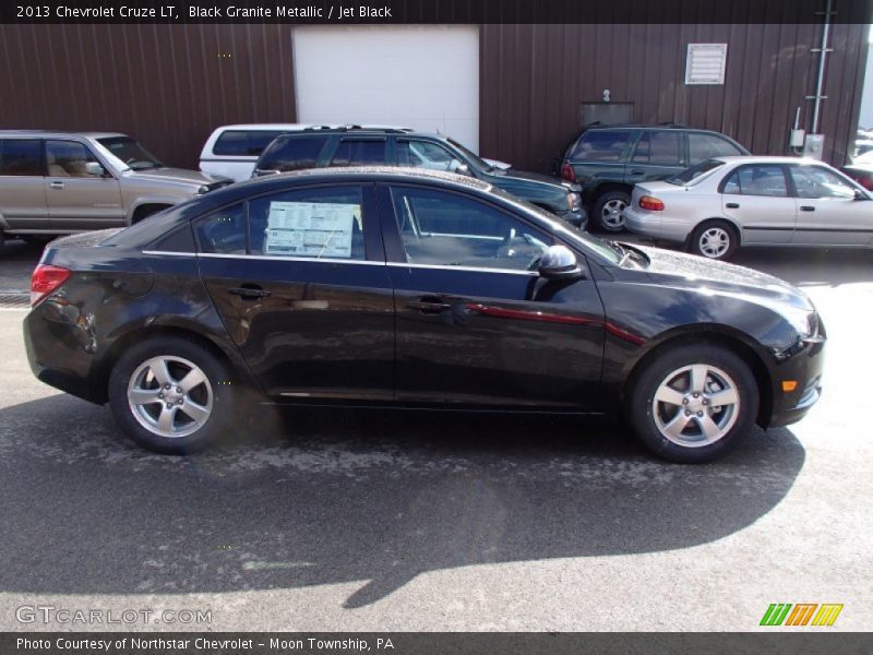 Black Granite Metallic / Jet Black 2013 Chevrolet Cruze LT