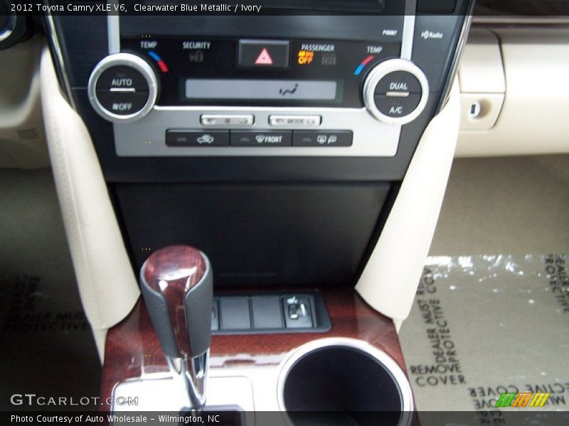 Clearwater Blue Metallic / Ivory 2012 Toyota Camry XLE V6
