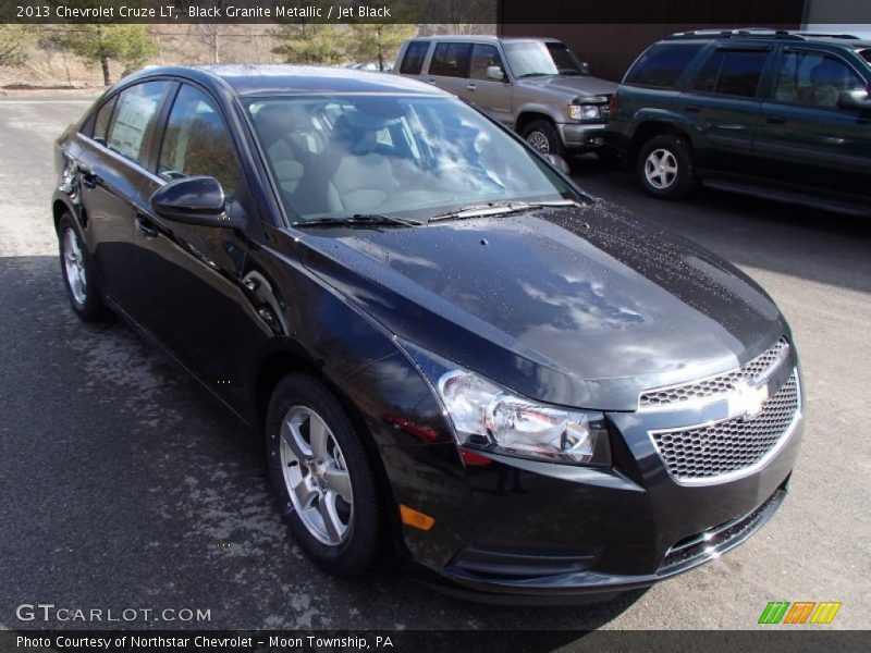 Black Granite Metallic / Jet Black 2013 Chevrolet Cruze LT