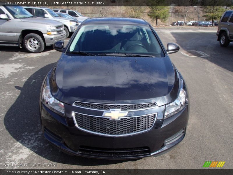 Black Granite Metallic / Jet Black 2013 Chevrolet Cruze LT