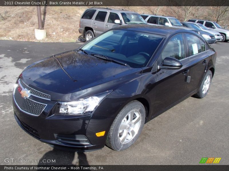 Black Granite Metallic / Jet Black 2013 Chevrolet Cruze LT