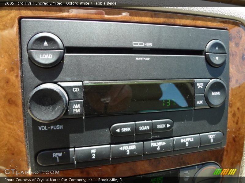 Oxford White / Pebble Beige 2005 Ford Five Hundred Limited