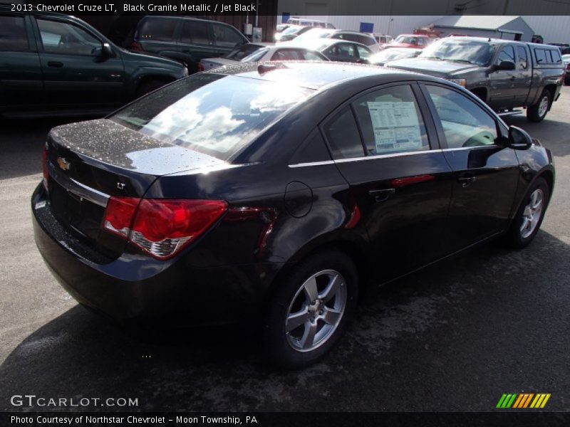 Black Granite Metallic / Jet Black 2013 Chevrolet Cruze LT