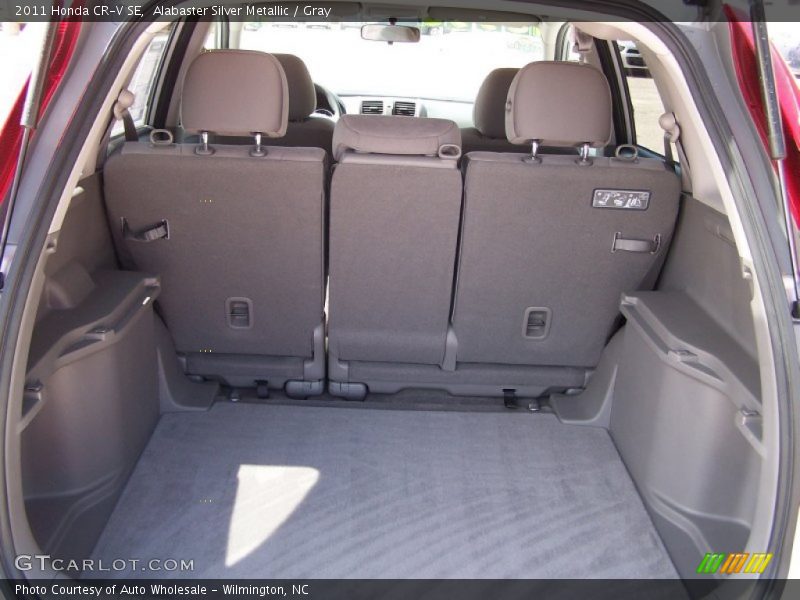 Alabaster Silver Metallic / Gray 2011 Honda CR-V SE