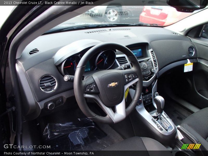 Black Granite Metallic / Jet Black 2013 Chevrolet Cruze LT