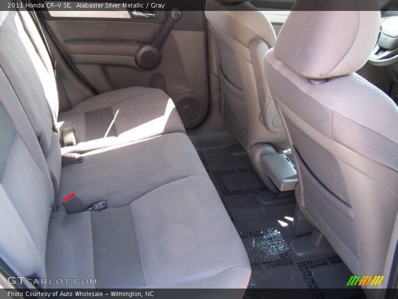 Alabaster Silver Metallic / Gray 2011 Honda CR-V SE