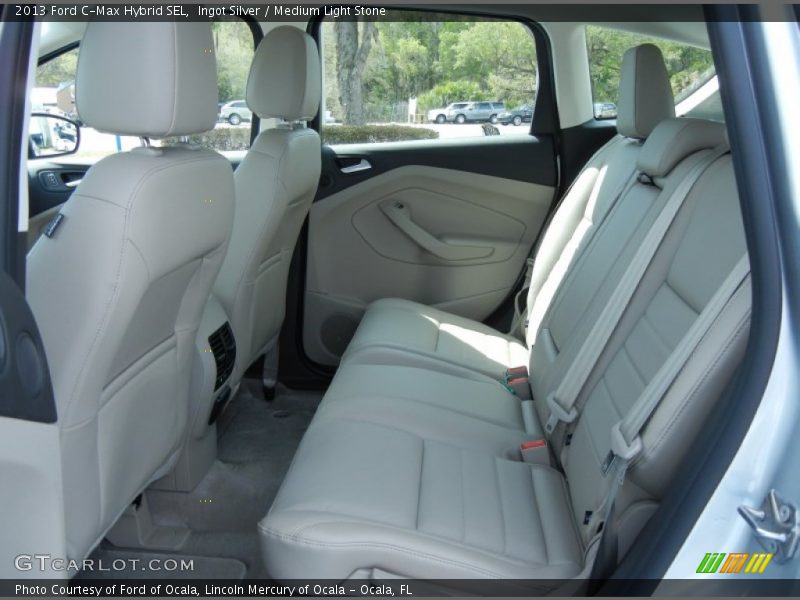 Rear Seat of 2013 C-Max Hybrid SEL
