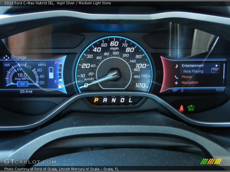  2013 C-Max Hybrid SEL Hybrid SEL Gauges