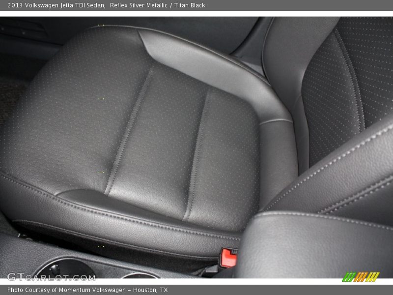 Reflex Silver Metallic / Titan Black 2013 Volkswagen Jetta TDI Sedan