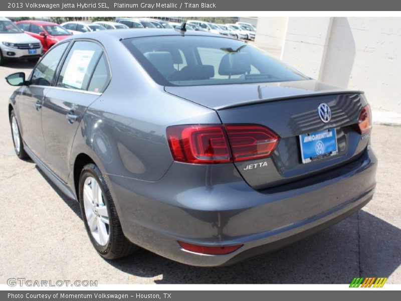 Platinum Gray Metallic / Titan Black 2013 Volkswagen Jetta Hybrid SEL