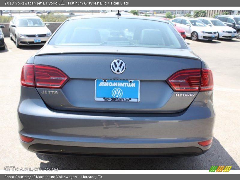 Platinum Gray Metallic / Titan Black 2013 Volkswagen Jetta Hybrid SEL