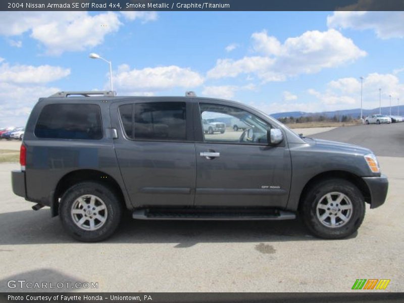Smoke Metallic / Graphite/Titanium 2004 Nissan Armada SE Off Road 4x4
