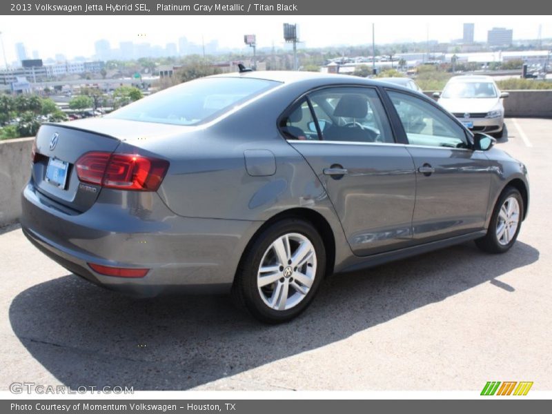 Platinum Gray Metallic / Titan Black 2013 Volkswagen Jetta Hybrid SEL