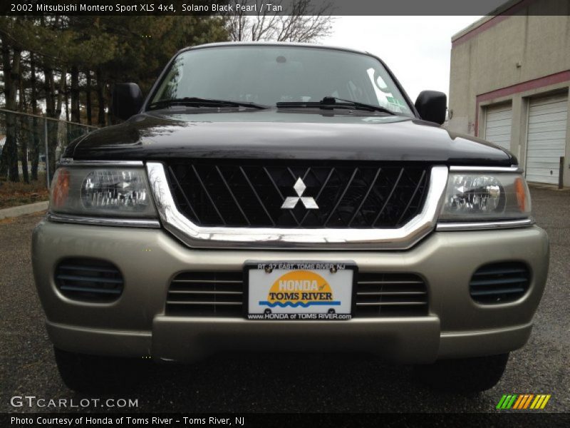 Solano Black Pearl / Tan 2002 Mitsubishi Montero Sport XLS 4x4