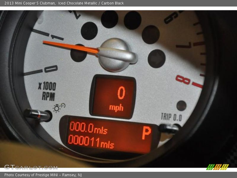 Iced Chocolate Metallic / Carbon Black 2013 Mini Cooper S Clubman
