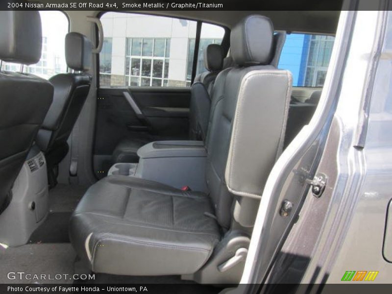 Smoke Metallic / Graphite/Titanium 2004 Nissan Armada SE Off Road 4x4