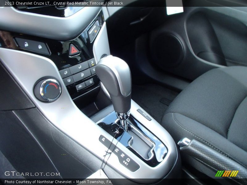 Crystal Red Metallic Tintcoat / Jet Black 2013 Chevrolet Cruze LT