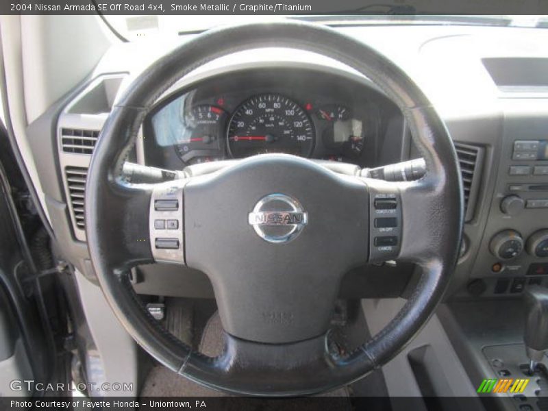 Smoke Metallic / Graphite/Titanium 2004 Nissan Armada SE Off Road 4x4