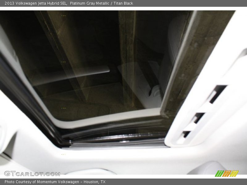 Platinum Gray Metallic / Titan Black 2013 Volkswagen Jetta Hybrid SEL