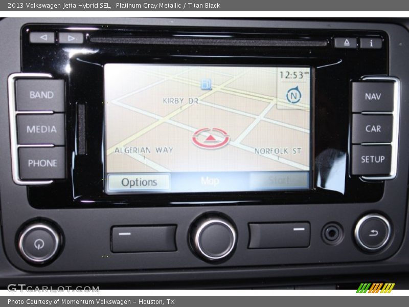 Platinum Gray Metallic / Titan Black 2013 Volkswagen Jetta Hybrid SEL