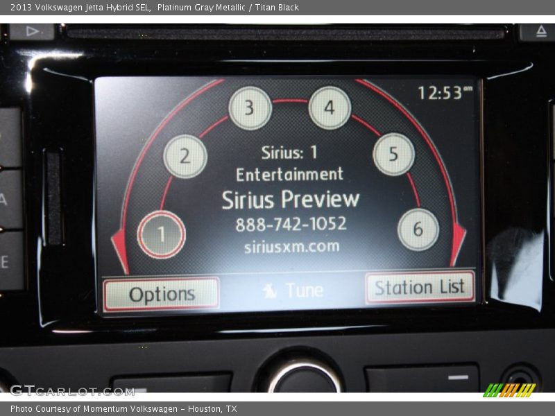 Platinum Gray Metallic / Titan Black 2013 Volkswagen Jetta Hybrid SEL