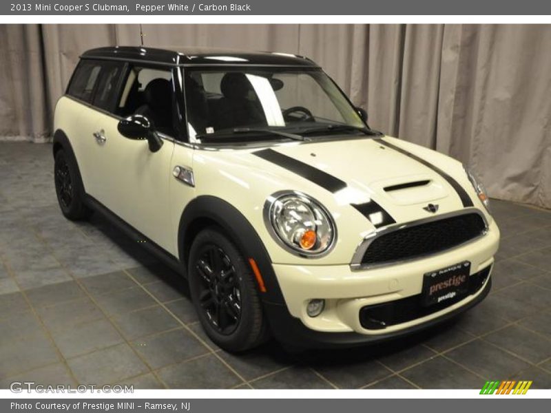 Pepper White / Carbon Black 2013 Mini Cooper S Clubman