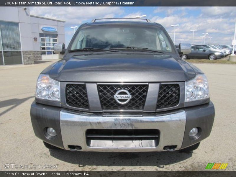 Smoke Metallic / Graphite/Titanium 2004 Nissan Armada SE Off Road 4x4