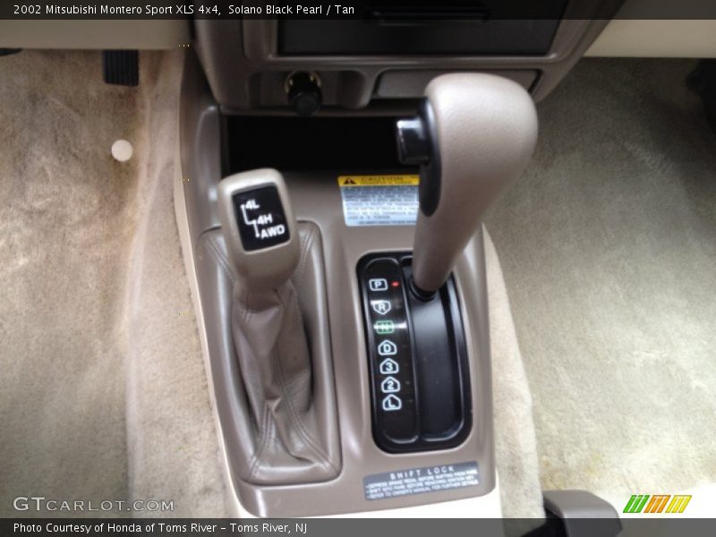  2002 Montero Sport XLS 4x4 4 Speed Automatic Shifter