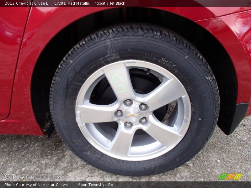 Crystal Red Metallic Tintcoat / Jet Black 2013 Chevrolet Cruze LT