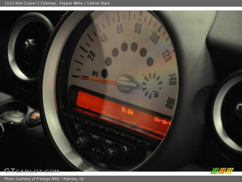 Pepper White / Carbon Black 2013 Mini Cooper S Clubman