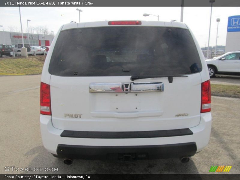 Taffeta White / Gray 2011 Honda Pilot EX-L 4WD