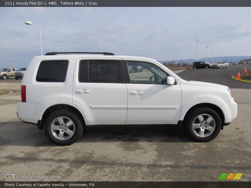 Taffeta White / Gray 2011 Honda Pilot EX-L 4WD